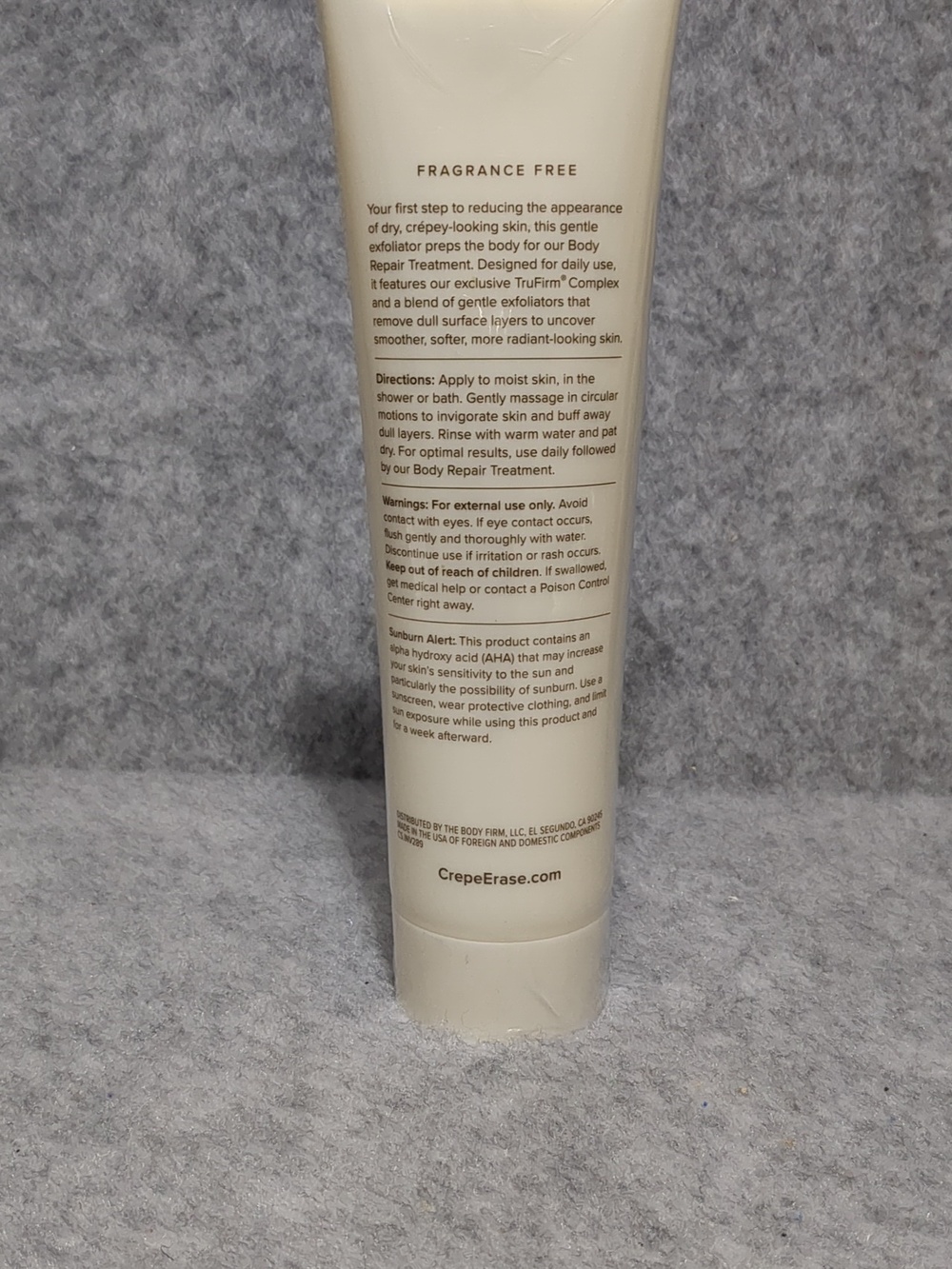 NWT Body Firm CREPE ERASE Body Refining Exfoliant 10 fl oz - Picture 5 of 8